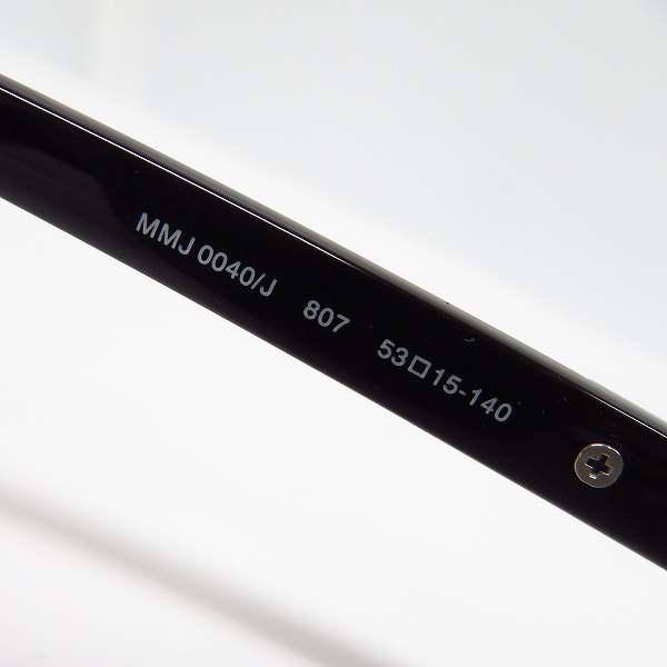 実際に弊社で買取させて頂いたMarc By Marc Jacobs/マークジェイコブス メガネ フレーム MMJ0040 53□15-140の画像 5枚目