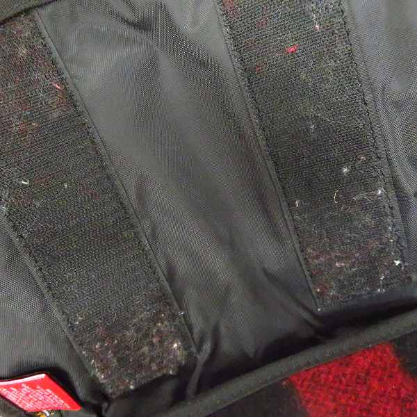 実際に弊社で買取させて頂いたManhattan Portage×WOOLRICH/マンハッタンポーテージ×ウールリッチ チェック ショルダーバッグ他 2点セットの画像 4枚目