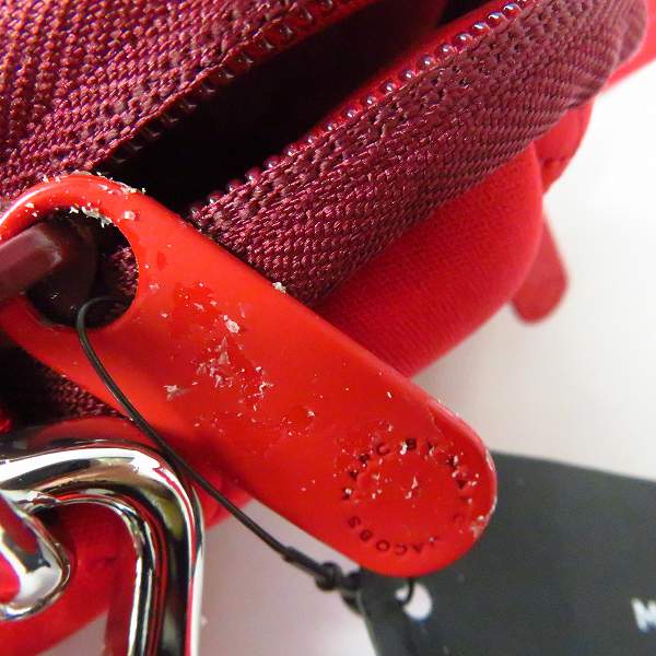 実際に弊社で買取させて頂いた【未使用】MARC BY MARC JACOBS/マークバイマークジェイコブス 2WAY PCケース/ブリーフケース ROSEY RED M0005244の画像 7枚目