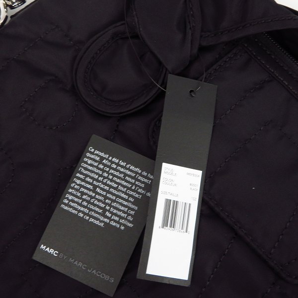 実際に弊社で買取させて頂いた【未使用】MARC BY MARC JACOBS/マークバイマークジェイコブス 2WAY PCケース/ブリーフケース ブラック M6PE004の画像 6枚目
