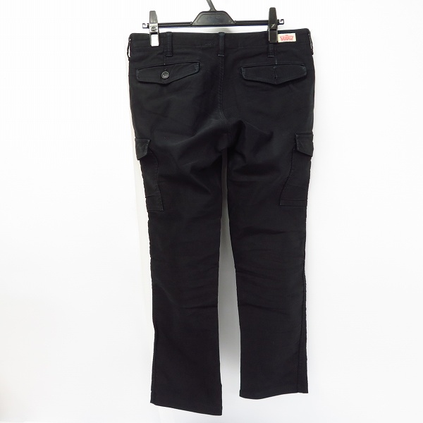 実際に弊社で買取させて頂いたHOLLYWOOD RANCH MARKET/ハリウッドランチマーケット/ハリラン チノカーゴパンツ ブラック 2の画像 1枚目