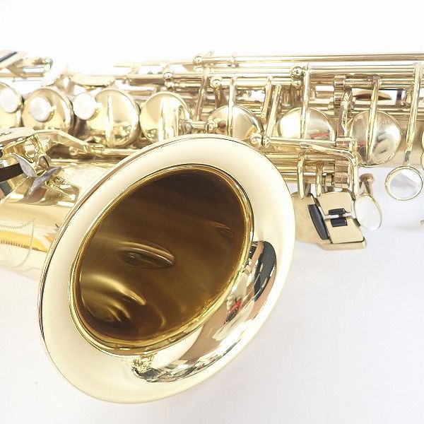 実際に弊社で買取させて頂いた★SELMER/セルマー アルトサックス SA80/Super Action 80 SERIE Ⅱ/シリーズ2 彫刻有り 57万台 ハードケース付の画像 2枚目