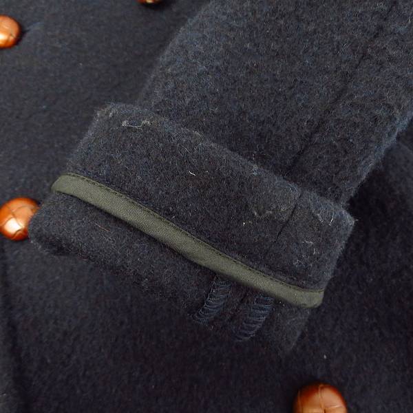 実際に弊社で買取させて頂いたDANTON/ダントン URBAN RESEARCH DOORS別注 ウールモッサー Pコート JD-8480/40の画像 7枚目
