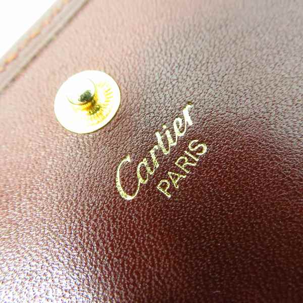 実際に弊社で買取させて頂いたCartier/カルティエ マストライン 小銭入れ/コインケースの画像 5枚目