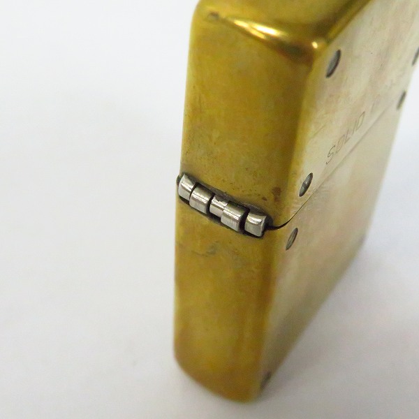 ZIPPO/ジッポー SOLID BRASS/ソリッドブラス WINDY/ウィンディ