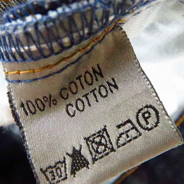 実際に弊社で買取させて頂いたDior HOMME/ディオールオム 09AW インディゴデニムパンツ W33の画像 3枚目