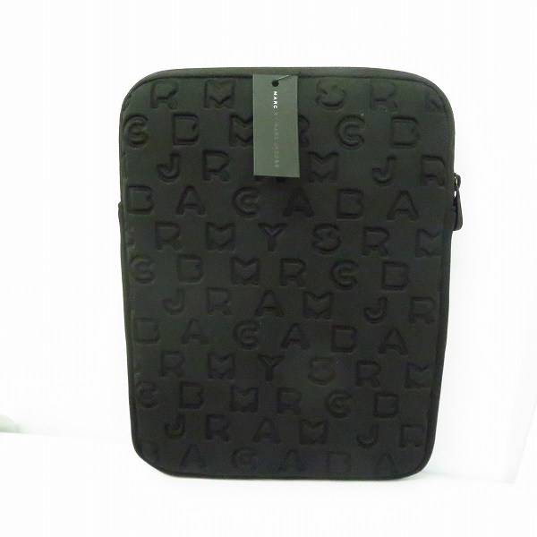 実際に弊社で買取させて頂いたMARC BY MARC JACOBS/マークバイマークジェイコブス PC タブレットケース ブラック M6PE024の画像 1枚目