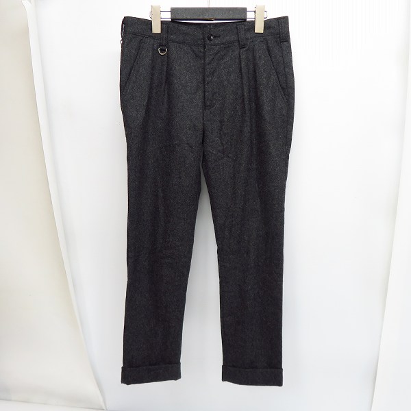 実際に弊社で買取させて頂いたUNIFORM EXPERIMENT/ユニフォームエクスペリメント BACK ZIP PANTS バックジップパンツ UE-145002 size：1