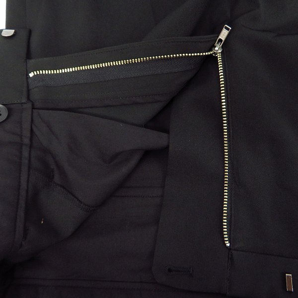 実際に弊社で買取させて頂いたHARE/ハレ TトロミST スラックスパンツ ブラック HA010119AD/Sの画像 2枚目