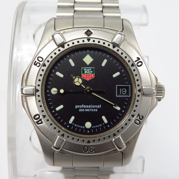 実際に弊社で買取させて頂いたTAG HEUER/タグホイヤー プロフェッショナル QZ SS 962.013R【動作未確認】