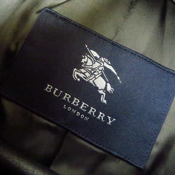 実際に弊社で買取させて頂いたBurberry LONDON/バーバリー ロンドン ウール アンゴラ コート BBN37-324-08 size：Lの画像 2枚目