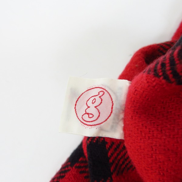 実際に弊社で買取させて頂いたFINESSE×GOOD ENOUGH/フィネス×グッドイナフ ブロックチェック ネルシャツ Mの画像 4枚目