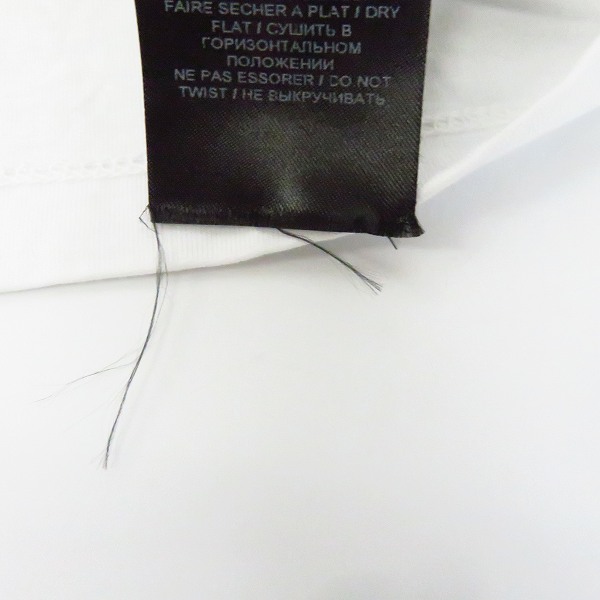 実際に弊社で買取させて頂いたBALMAIN/バルマン 20SS ロゴプリントTシャツ/Lの画像 5枚目