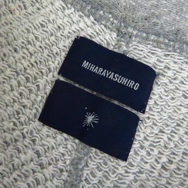 実際に弊社で買取させて頂いたMIHARAYASUHIRO/ミハラヤスヒロ スウェットハーフパンツ ダメージ加工/Mの画像 2枚目