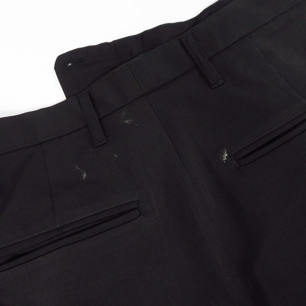 実際に弊社で買取させて頂いたHARE/ハレ TトロミST スラックスパンツ ブラック HA010119AD/Sの画像 5枚目
