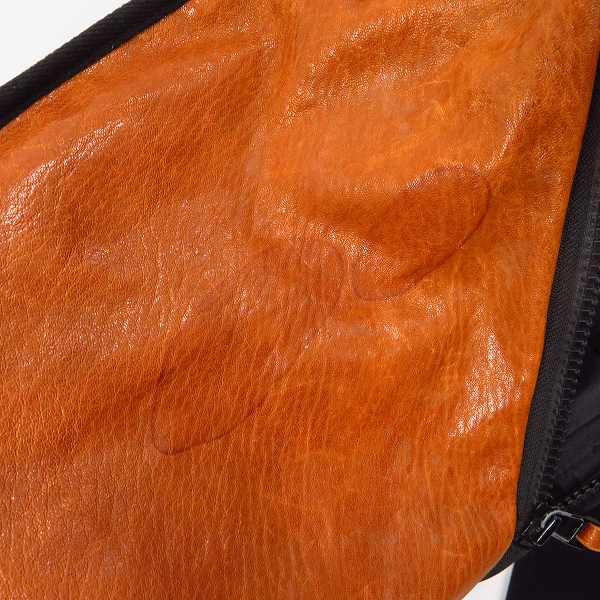 実際に弊社で買取させて頂いたLORINZA/ロリンザ レザー切替バックパック/リュックの画像 7枚目