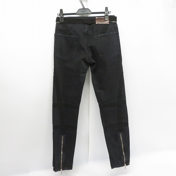 実際に弊社で買取させて頂いたDRIES VAN NOTEN/ドリスヴァンノッテン ブラックデニムパンツ/29の画像 1枚目