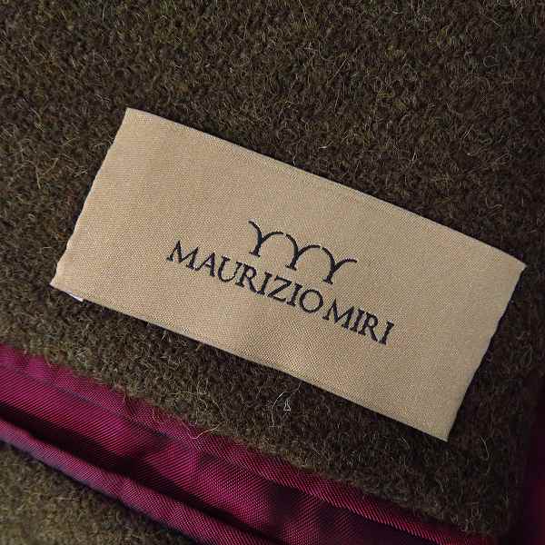 実際に弊社で買取させて頂いた【未使用/定価20万↑】Maurizio Miri/マウリッツォ・ミリ 18AW QUENTIN ART.B2 カットオフ テーラードジャケット HTC400/46の画像 3枚目