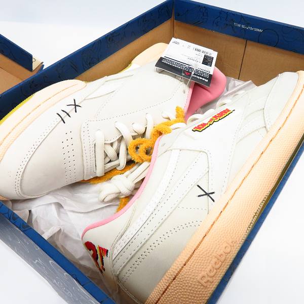 実際に弊社で買取させて頂いた【未使用】Reebok/リーボック CLUB C REVENGE MU/ラブ C リベンジ FW4681/28 の画像 7枚目