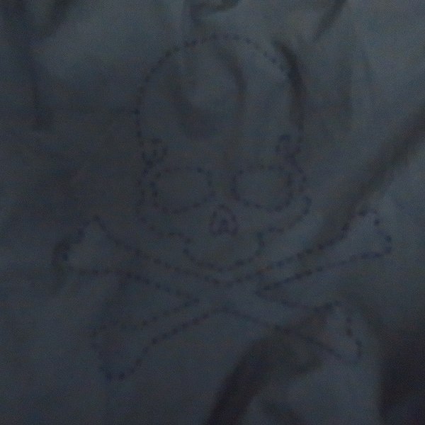 実際に弊社で買取させて頂いたNEIGHBORHOOD×mastermind/ネイバーフッド×マスターマインド ダウンジャケット ネイビー/XLの画像 7枚目