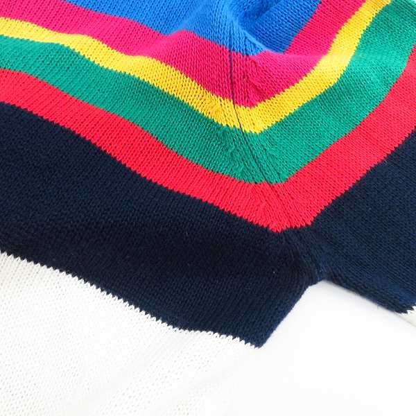 実際に弊社で買取させて頂いたuniform experiment/ユニフォームエクスペリメント カラーチャート ボーダーニット UE-140105/2の画像 5枚目