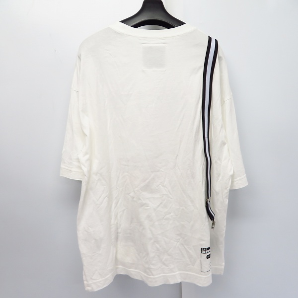 実際に弊社で買取させて頂いたMaison Mihara Yasuhiro/メゾンミハラヤスヒロ サスペンダーTシャツ/46の画像 1枚目