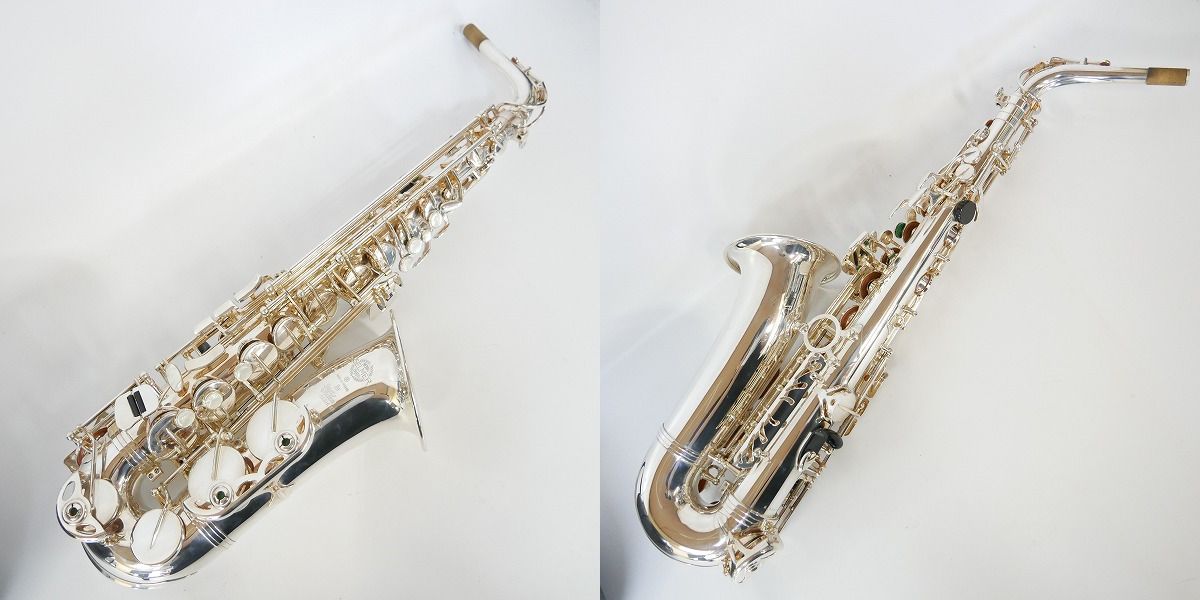 実際に弊社で買取させて頂いた★SELMER/セルマー Super Action 80 SERIES II/SA80 シリーズII 彫刻無し アルトサックス ハードケース付きの画像 3枚目