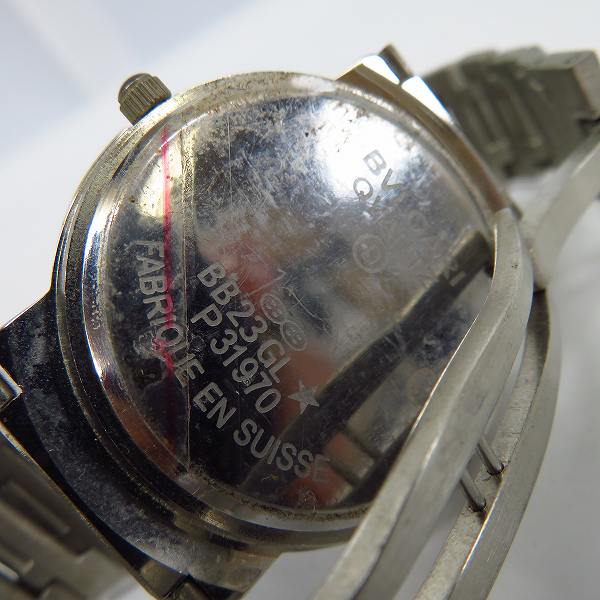 実際に弊社で買取させて頂いたBVLGARI/ブルガリ クォーツ 腕時計  BB23GL P31970【動作未確認】の画像 3枚目