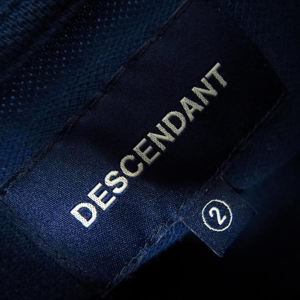 実際に弊社で買取させて頂いたDESCENDANT/ディセンダント 鹿の子 ポロシャツ 2の画像 2枚目