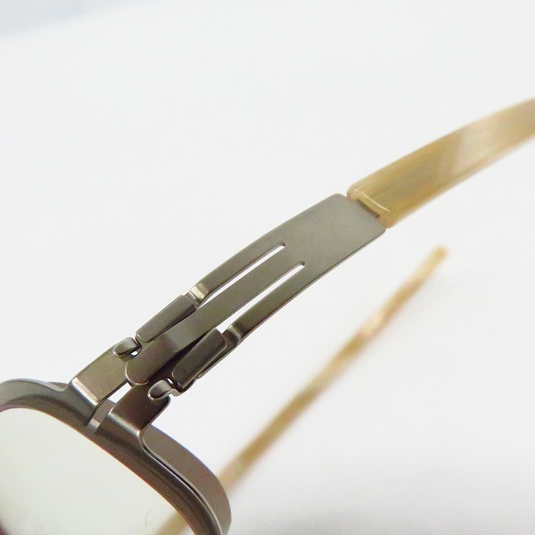 実際に弊社で買取させて頂いたic! berlin/アイシーベルリン emden メガネフレーム/アイウェア 863424の画像 7枚目