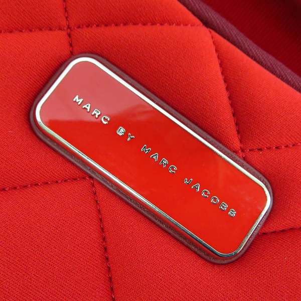 実際に弊社で買取させて頂いた【未使用】MARC BY MARC JACOBS/マークバイマークジェイコブス 2WAY PCケース/ブリーフケース ROSEY RED M0005244の画像 3枚目