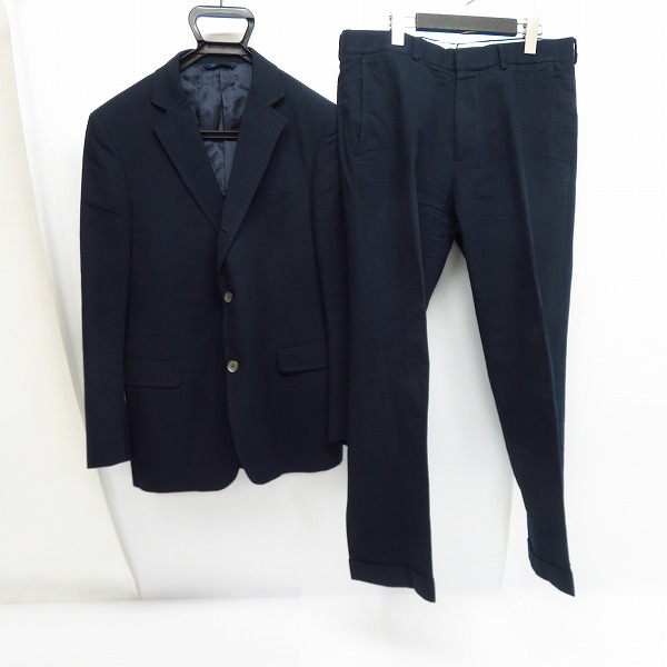 実際に弊社で買取させて頂いたBrooks Brothers/ブルックスブラザーズ スーツ/セットアップ ネイビー 39S W33