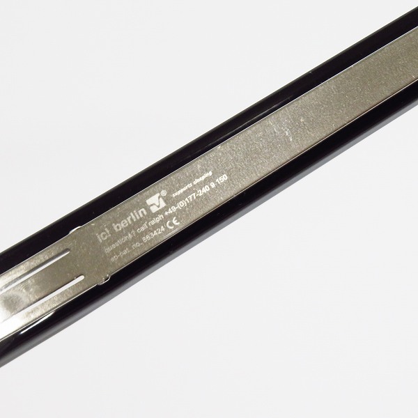 実際に弊社で買取させて頂いたic! berlin/アイシーベルリン jfk terminal 2  眼鏡/メガネフレームの画像 4枚目