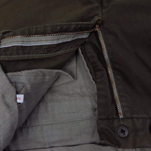 実際に弊社で買取させて頂いたHOLLYWOOD RANCH MARKET/ハリウッドランチマーケット/ハリラン バックジップ チノパンツ 2の画像 3枚目