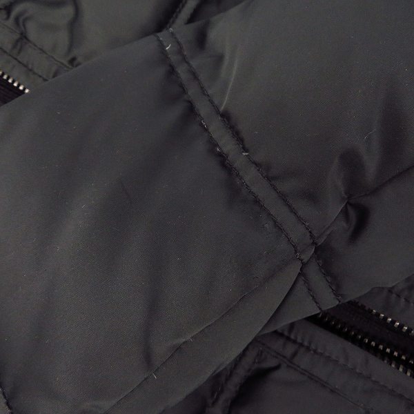 実際に弊社で買取させて頂いたAKM/エーケーエム ニット レイヤード ダウンジャケット/ブラック B086/Sの画像 6枚目