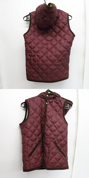 実際に弊社で買取させて頂いたMACKINTOSH PHILOSOPHY/マッキントッシュ フィロソフィー キルティングリバーシブルフーディーベスト/38の画像 2枚目