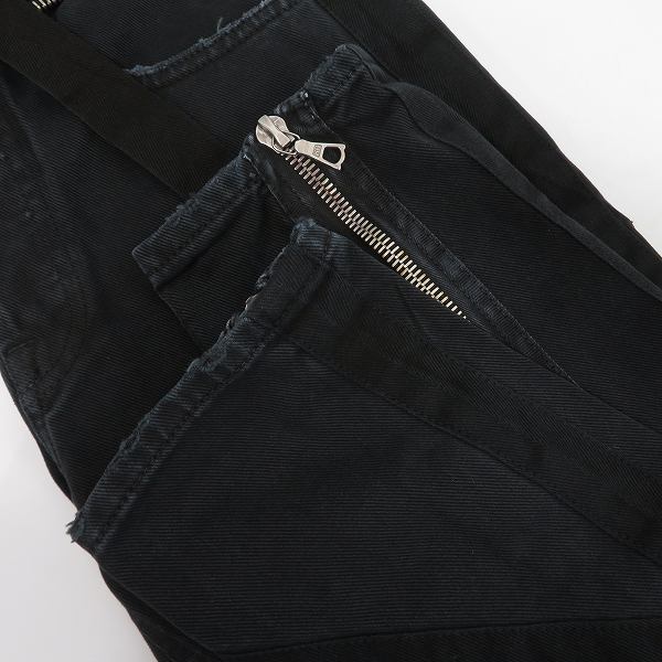 実際に弊社で買取させて頂いたDRIES VAN NOTEN/ドリスヴァンノッテン ブラックデニムパンツ/29の画像 5枚目