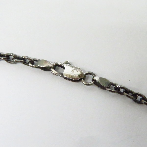 実際に弊社で買取させて頂いたDEAL DESIGN/ディールデザイン スカルスペード キーペンダント ネックレス SV925の画像 4枚目