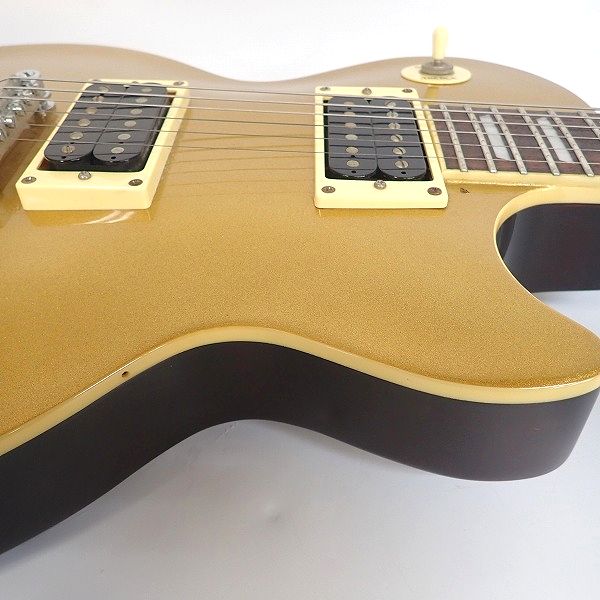 実際に弊社で買取させて頂いた★Epiphone/エピフォン Les Paul Classic Gold Top/レスポール クラシック ゴールドトップ ソフトケース付の画像 6枚目