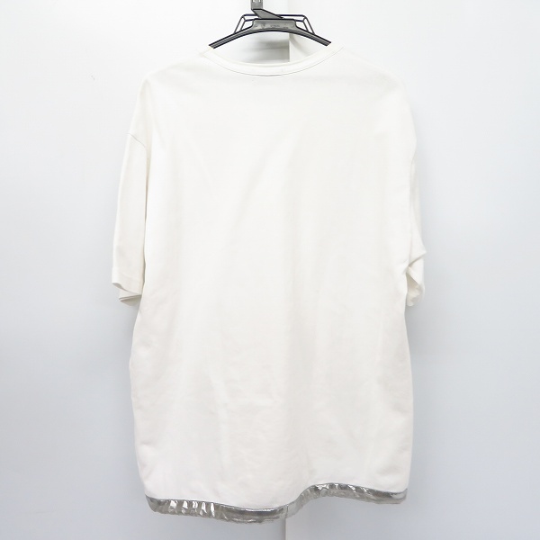 実際に弊社で買取させて頂いたkolor/カラー 半袖Ｔシャツ 裾ドローコード/シルバー 19SCM-T10206/2の画像 1枚目