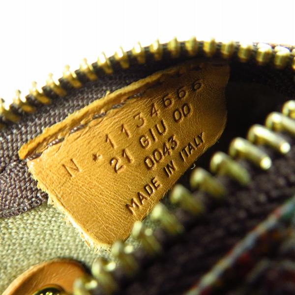 実際に弊社で買取させて頂いたETRO/エトロ ペイズリー柄/総柄 ミニドラムバッグ/ハンドバッグの画像 5枚目