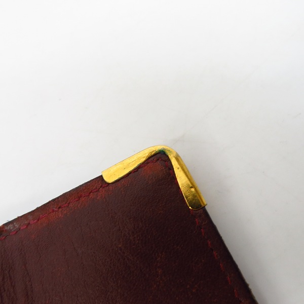 実際に弊社で買取させて頂いたCartier/カルティエ マストライン レザー 4連キーケース ボルドーの画像 5枚目