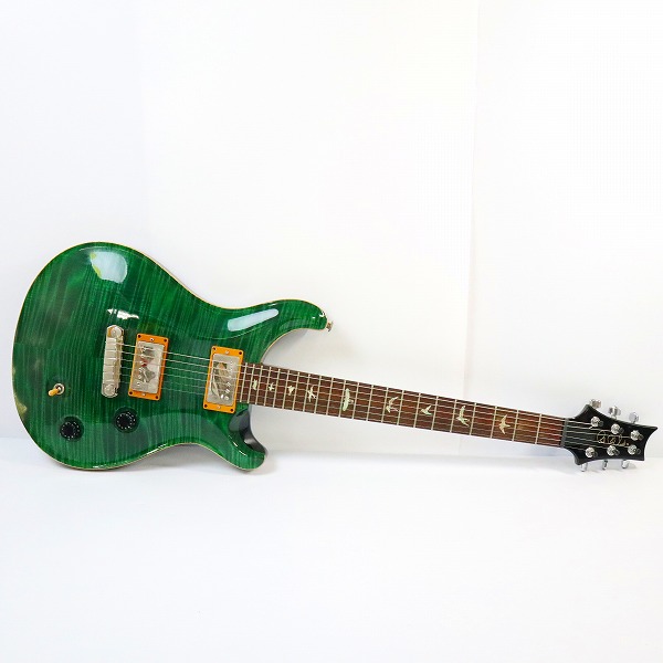 実際に弊社で買取させて頂いた★Paul Reed Smith/ポールリードスミス Custom 22 Emerald Green 10TOP エレキギター ハードケース付きの画像 1枚目