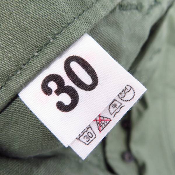 実際に弊社で買取させて頂いた【未使用】DUBBLE WORKS/ダブルワークス ARMY サテン ミリタリーパンツ/30の画像 3枚目
