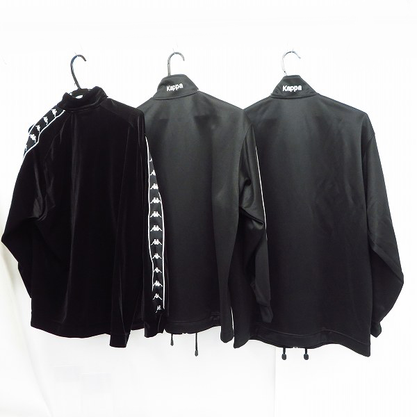 実際に弊社で買取させて頂いた【未使用】Kappa/カッパ ベロア ジャージジャケット トレーニングウェア size：M/L 3点セットの画像 1枚目