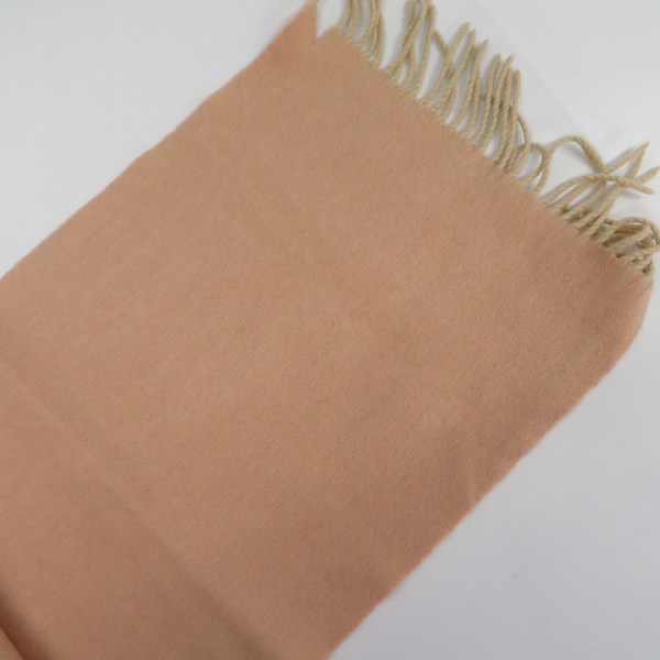 実際に弊社で買取させて頂いたGIVENCHY/ジバンシイ 2トーン フリンジ付きマフラー の画像 4枚目