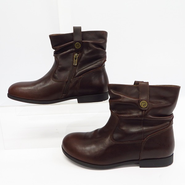 実際に弊社で買取させて頂いたBIRKENSTOCK/ビルケンシュトック SARNIA/サーニア ショートブーツ 1010602/38 の画像 3枚目