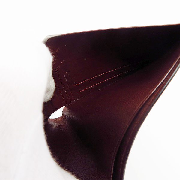 実際に弊社で買取させて頂いたCARTIER/カルティエ カボション 二つ折り財布 札入れ L3000575の画像 5枚目