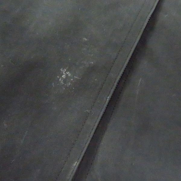 実際に弊社で買取させて頂いたBURBERRY GOLF/バーバリー ゴルフ ジップアップジャケット ブラック size：Lの画像 7枚目