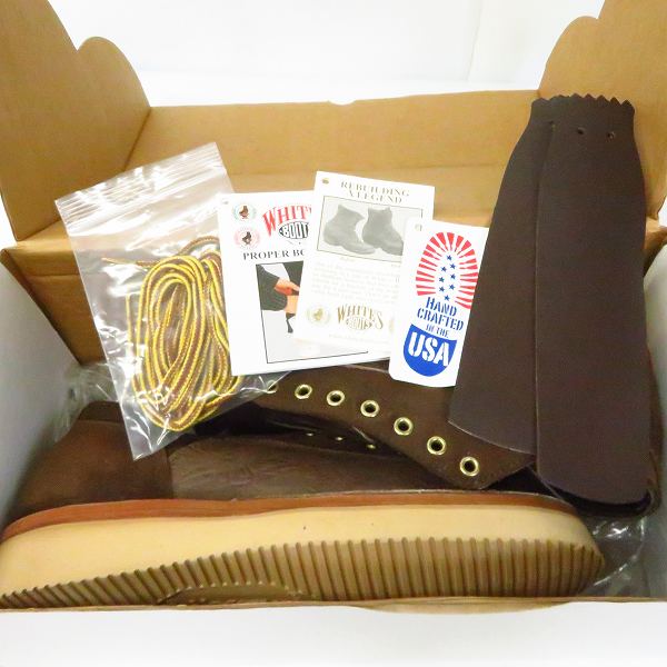 実際に弊社で買取させて頂いたWhitesBoots/ホワイツブーツ OXFORD/オックスフォード ブーツ 9Eの画像 7枚目